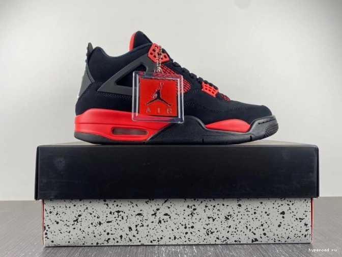 Red CT8527-016 Jordan Air Thunder 4 1008